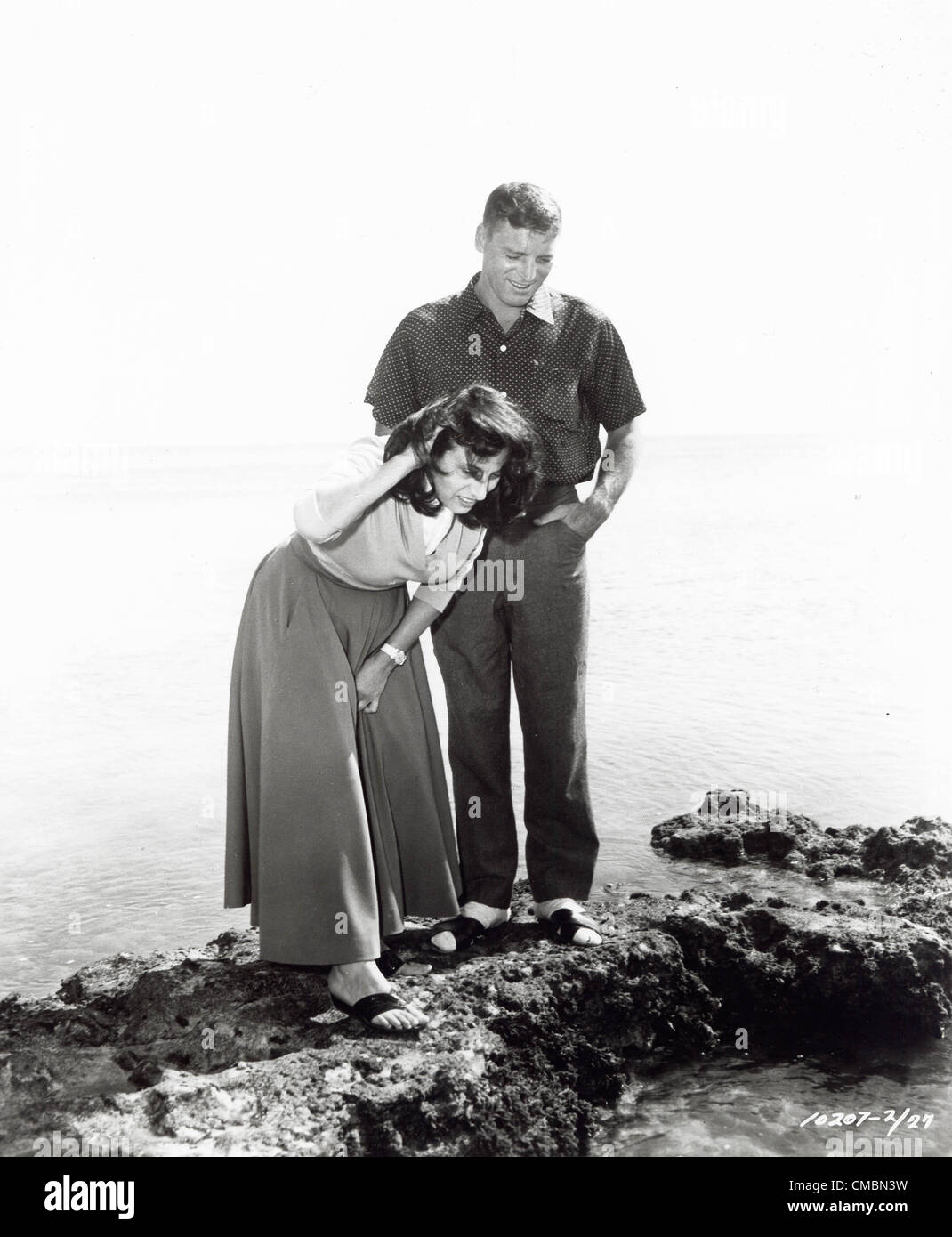 BURT LANCASTER.The Rose Tattoo.AKA Burton Stephen Lancaster.Supplied by   Photos inc..still.1955.(Credit Image: Â© Supplied By Globe Photos Inc/Globe Photos/ZUMAPRESS.com) Stock Photo