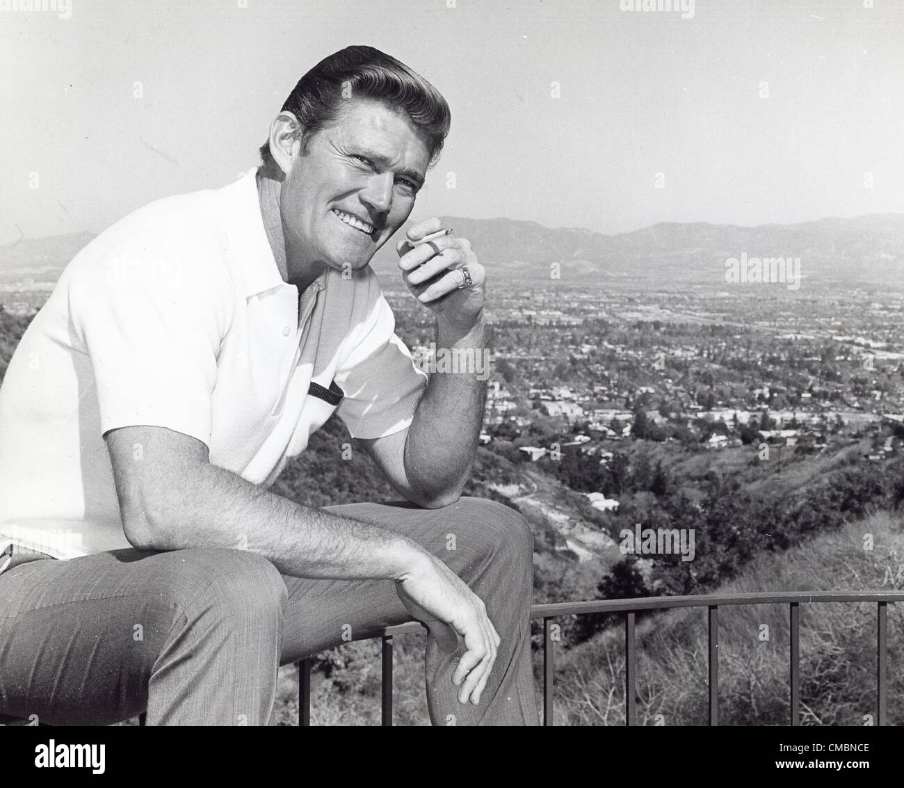 CHUCK CONNORS.AKA Kevin Joseph Aloysius Connors.Supplied by   Photos inc.(Credit Image: Â© Supplied By Globe Photos Inc/Globe Photos/ZUMAPRESS.com) Stock Photo