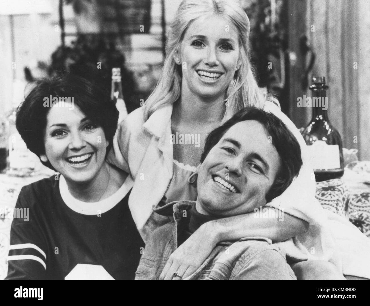 Three's company joyce dewitt Black and White Stock Photos & Images - Alamy