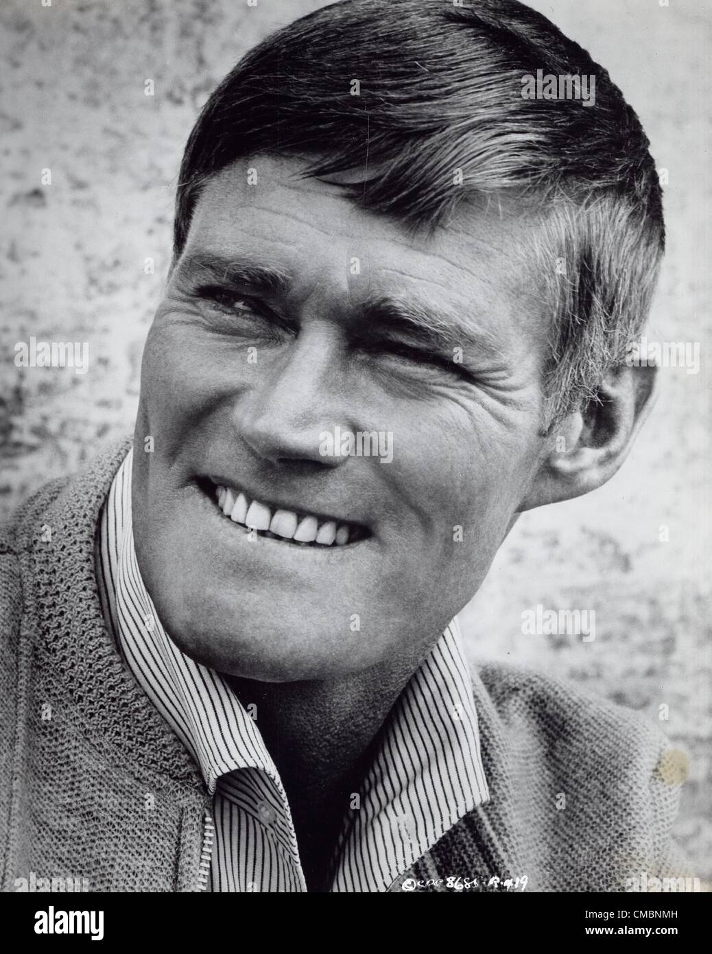 CHUCK CONNORS 1965.AKA Kevin Joseph Aloysius Connors.Supplied by   Photos inc.(Credit Image: Â© Supplied By Globe Photos Inc/Globe Photos/ZUMAPRESS.com) Stock Photo