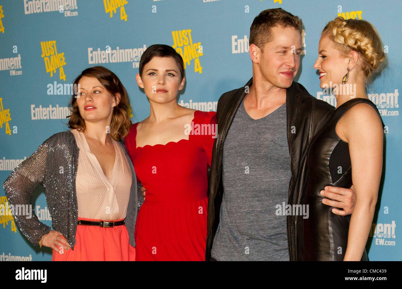 Emilie de Ravin, Ginnifer Goodwin, Josh Dallas, Jennifer Morrison at arrivals for Comic-Con International 2012: Entertainment Weekly Party, San Diego Convention Center, San Diego, CA July 14, 2012. Photo By: Emiley Schweich/Everett Collection Stock Photo