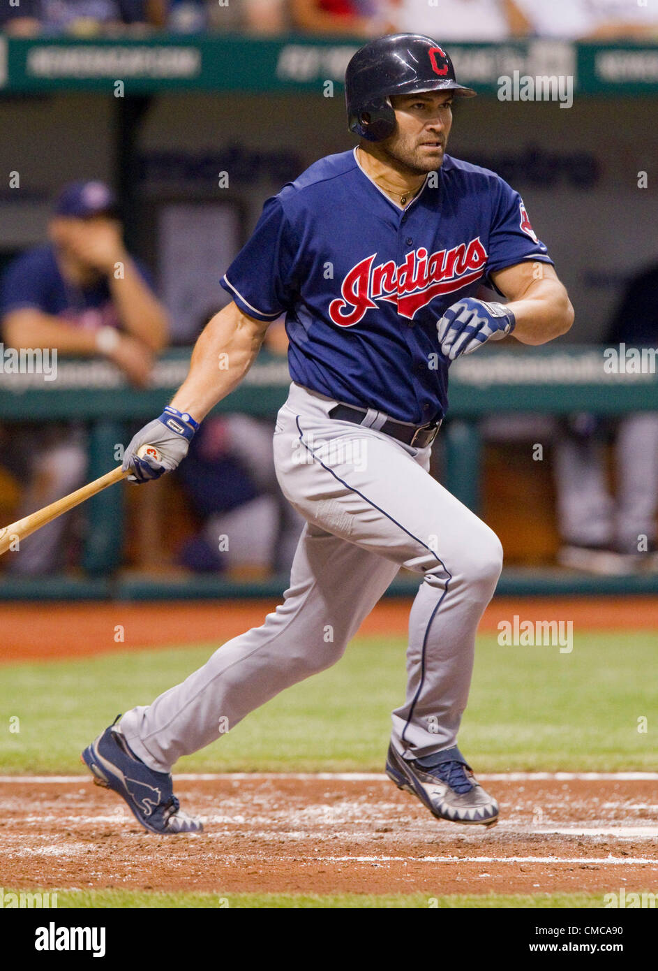 Tampa Bay Rays Manny Ramirez plays in a game against the Baltimore Orioles  Tropicana Park in St.Petersburg,Florida.April 3,2011( AP Photo/Tom DiPace  Stock Photo - Alamy