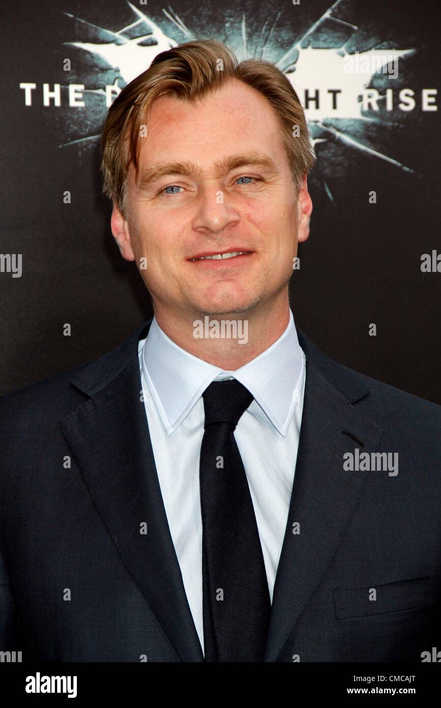 Christopher Nolan at arrivals for THE DARK KNIGHT RISES Premiere, AMC ...