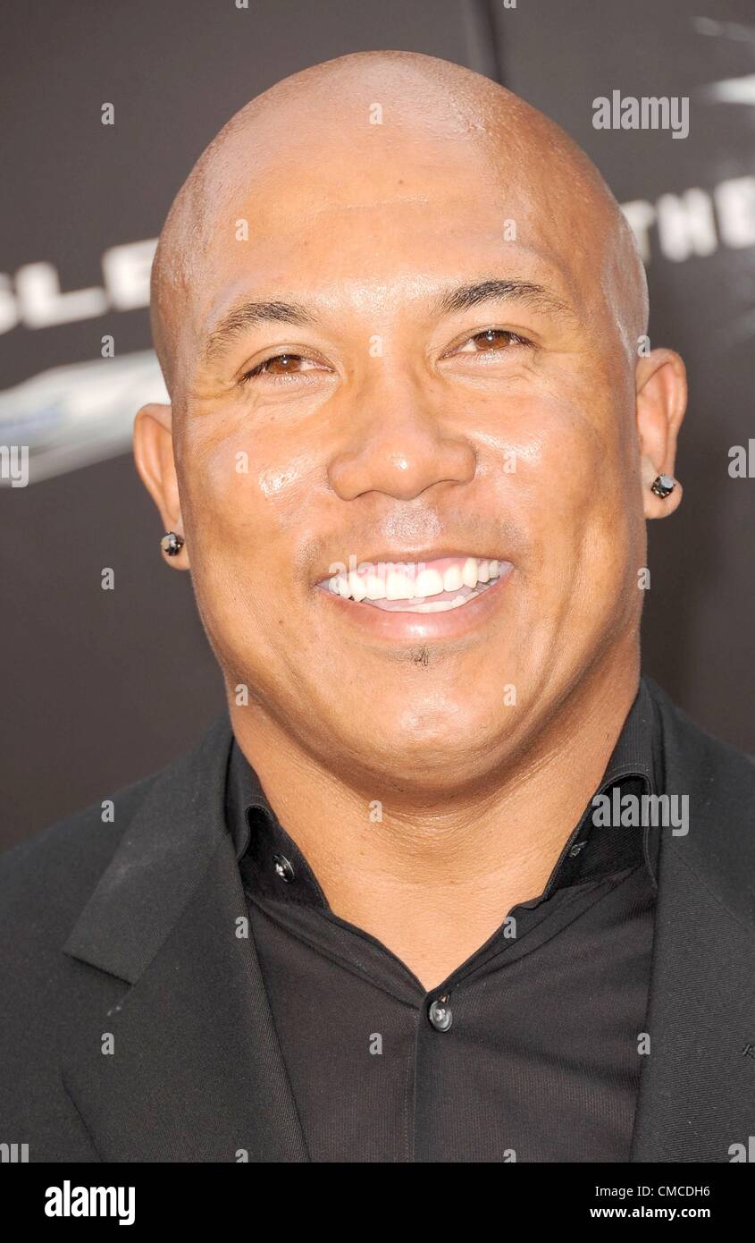 Hines Ward at arrivals for THE DARK KNIGHT RISES Premiere, AMC Loews