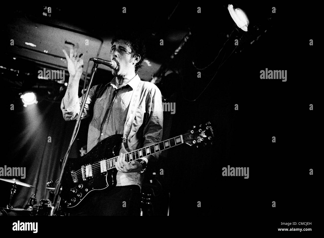 Chicago, Ill, U.S - IAN SAINT PE of The Black Lips performs at The Empty Bottle. (Credit Image: © Andrew A. Nelles/ZUMAPRESS.com) Stock Photo