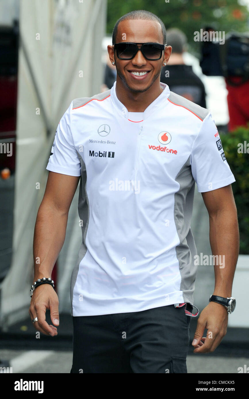 19 07 2012 Hockenheim Germany British Formula One Driver Lewis