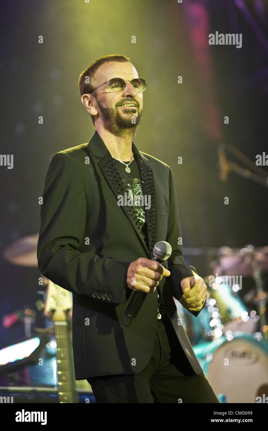 Diego Ringo July 20, 2012 - San Diego, CA, US - RINGO STARR performs with his ALL ...