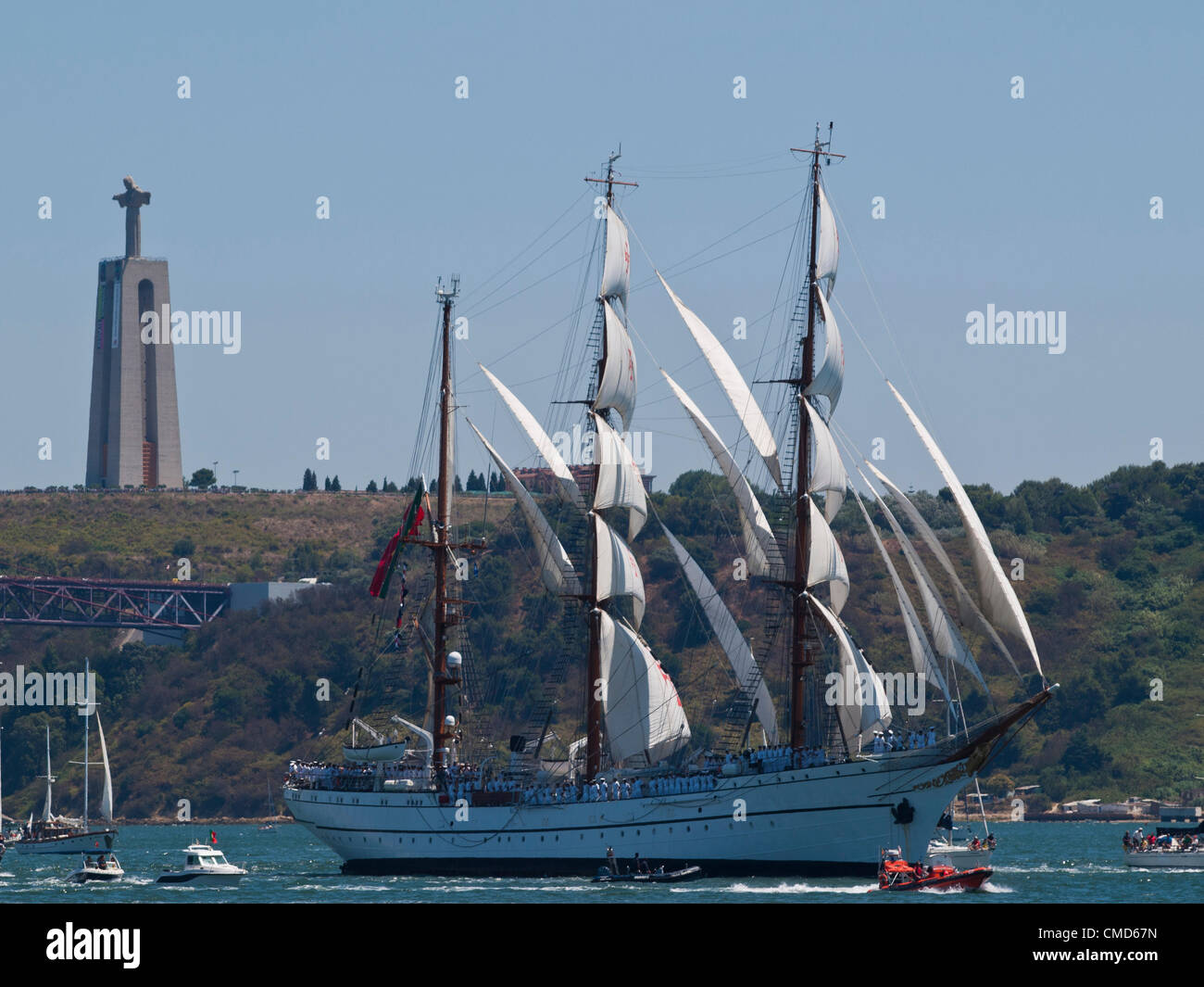 Tall ships race lisbon hi-res stock photography and images - Alamy