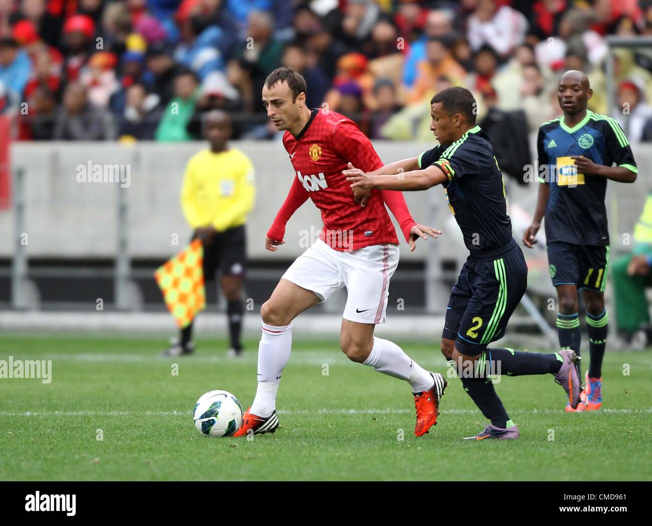 CAPE TOWN, SOUTH AFRICA - JULY 21, Dimitar Berbatov from Manchester United FC during the MTN Football Invitational match between Ajax Cape Town and Manchester United from Cape Town Stadium on July 21, 2012 in Cape Town, South Africa Photo by Luke Walker / Gallo Images Stock Photo