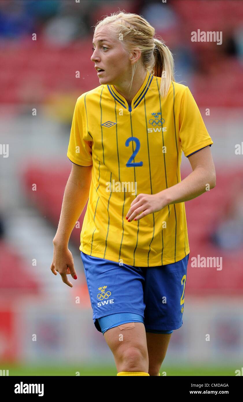 Linda Sembrant Sweden Great Britain Ladies V Sweden Ladies Riverside Stadium Middlesbrough England 20 July 2012 Gan54724 Warning This Photograph May Only Be Used For Newspaper And Or Magazine Editorial Purposes May Not
