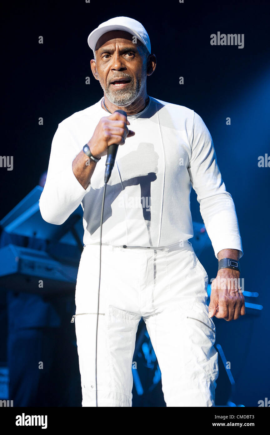 Jul. 20, 2012 - Raleigh, North Carolina; USA - Singer FRANKIE BEVERLY