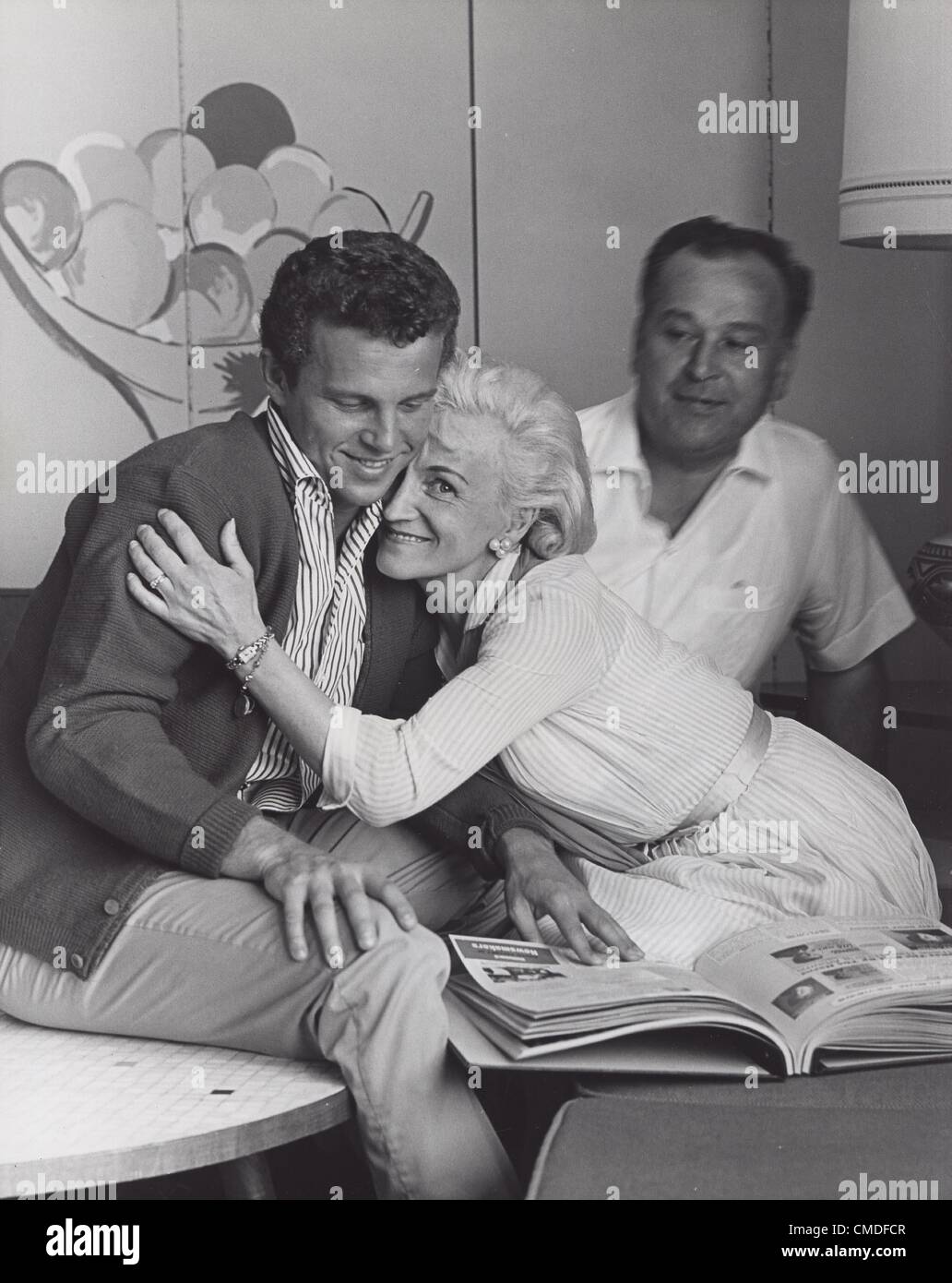 BOBBY VINTON with mother Dorothy.Supplied by Photos, inc.(Credit Image