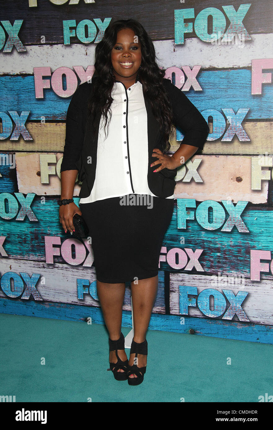 July 23, 2012 - West Hollywood, California, U.S. - Amber Riley arrives ...