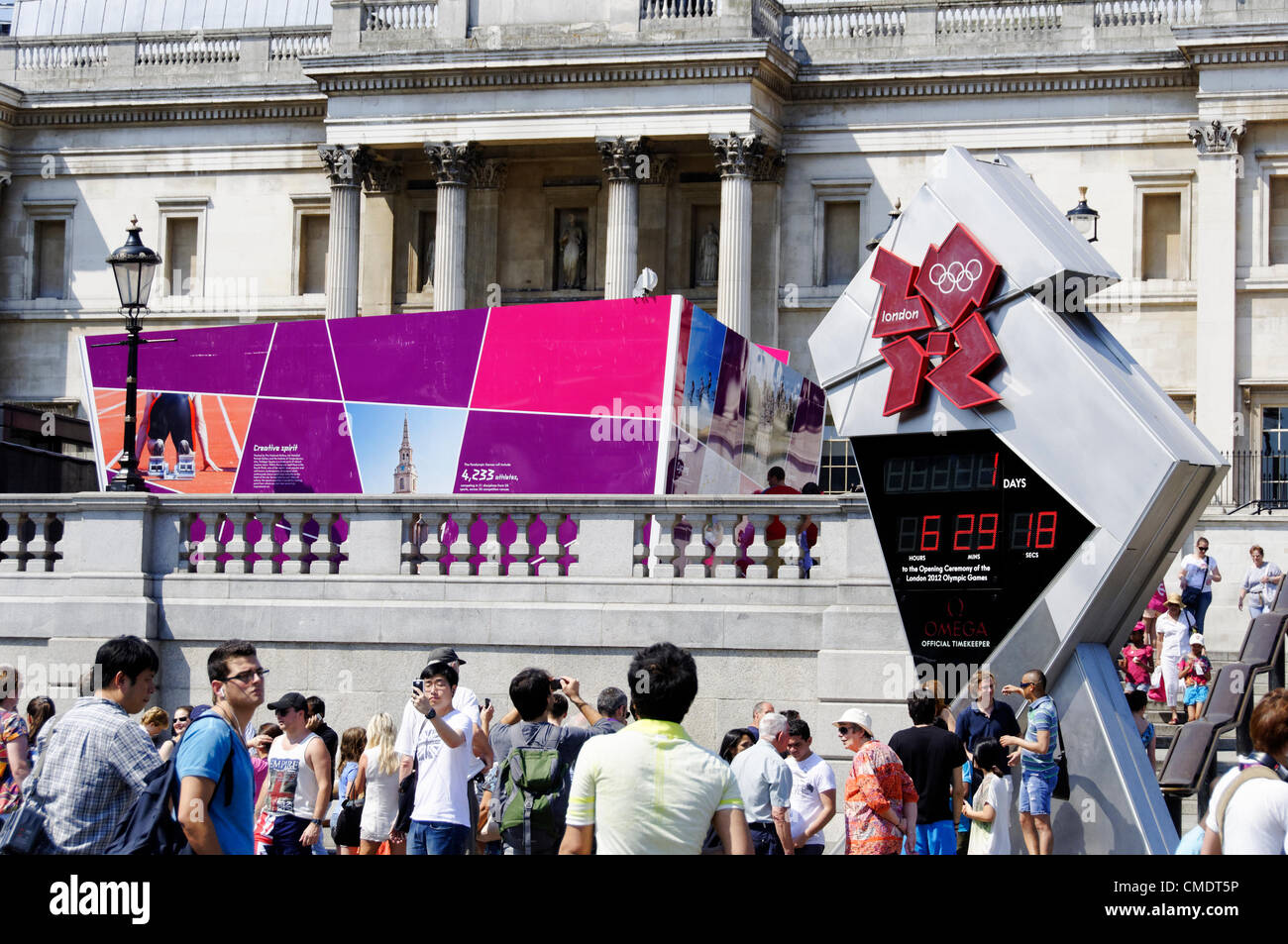 Omega olympic countdown clock hires stock photography and images Alamy
