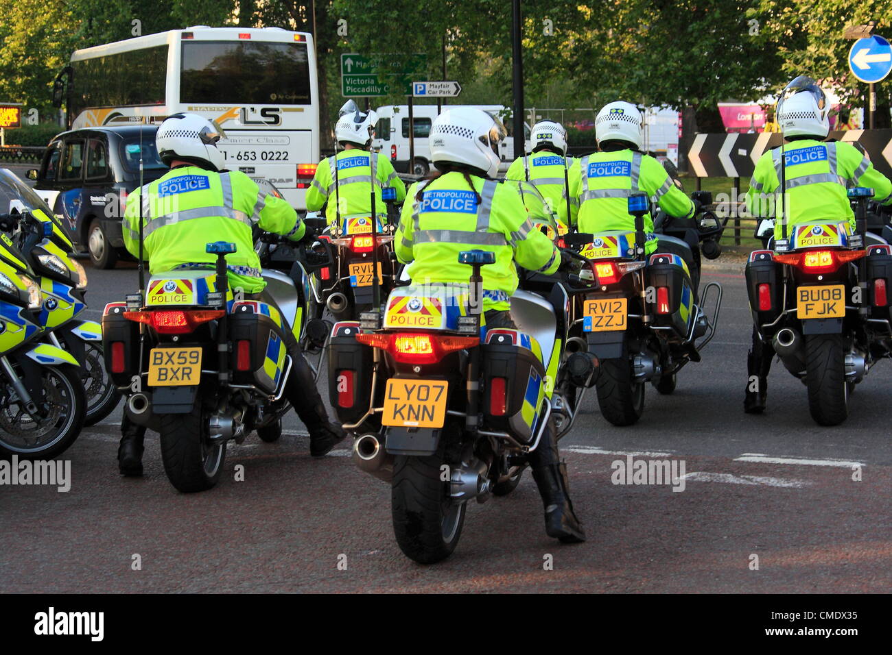 London Olympics Torch relay Stock Photo Alamy