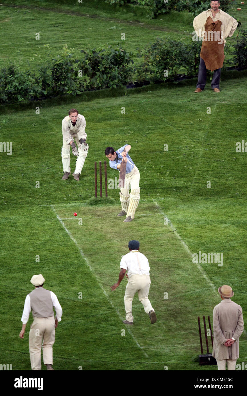 VILLAGE GREEN CRICKET LONDON 2012 OPENING CEREMONY LONDON 2012 OLYMPIC