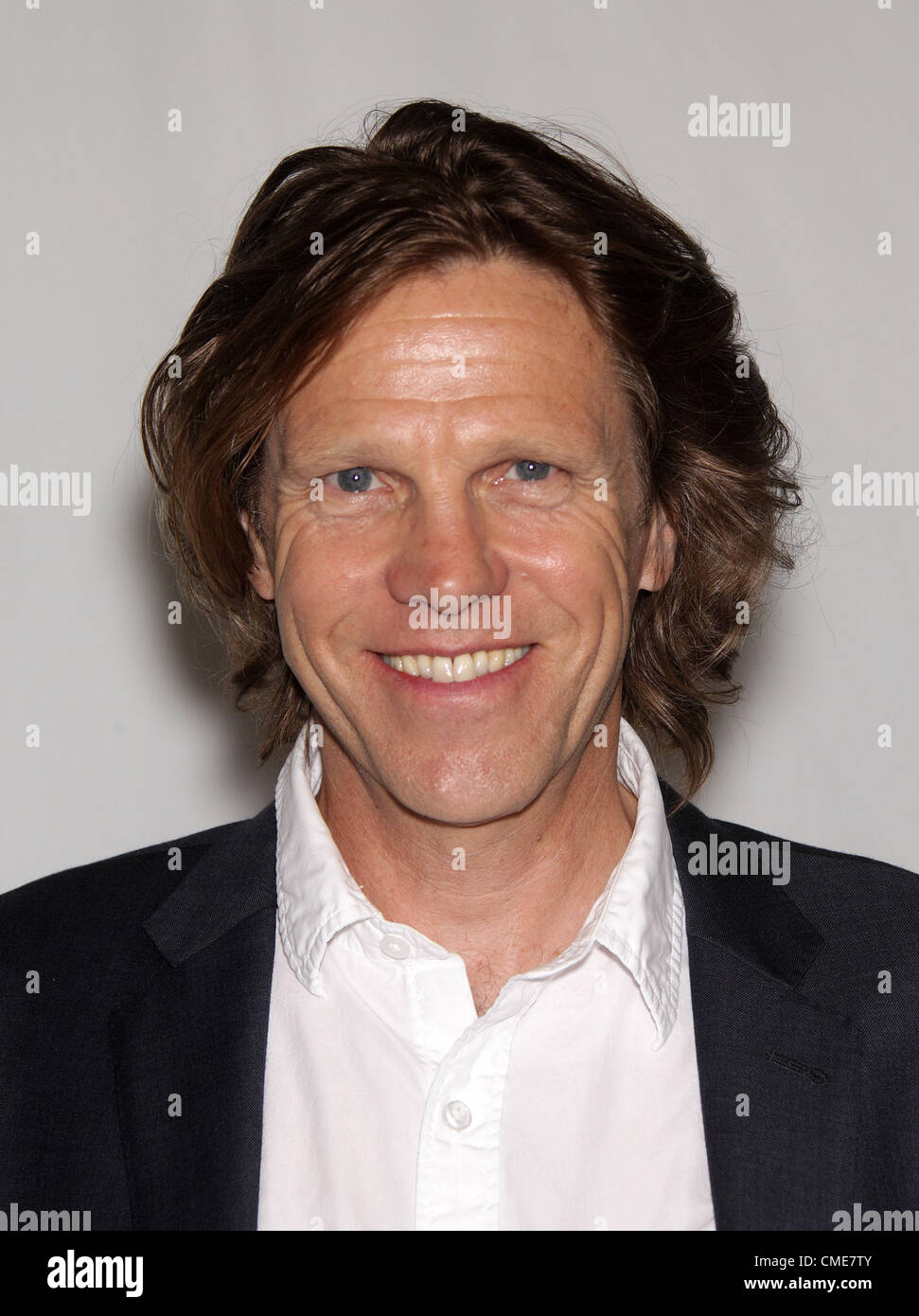 July 27, 2012 - Bevely Hills, California, U.S. - Simon Templeman arrives for the ABC All-Star Party at the Beverly Hilton Hotel. (Credit Image: © Lisa O'Connor/ZUMAPRESS.com) Stock Photo