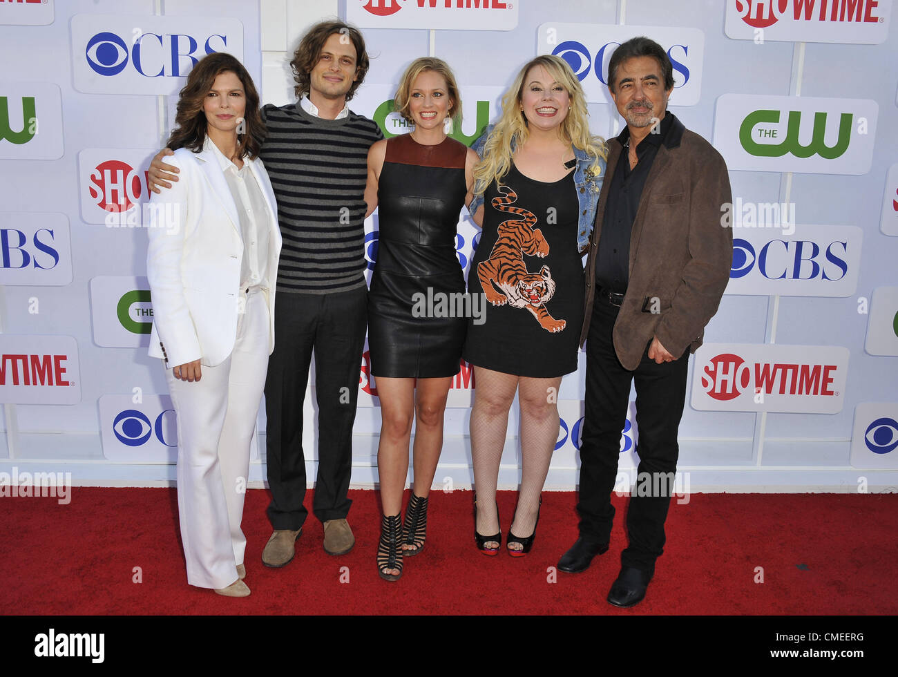 July 29, 2012 - Los Angeles, California, U.S. - Criminal Minds Cast