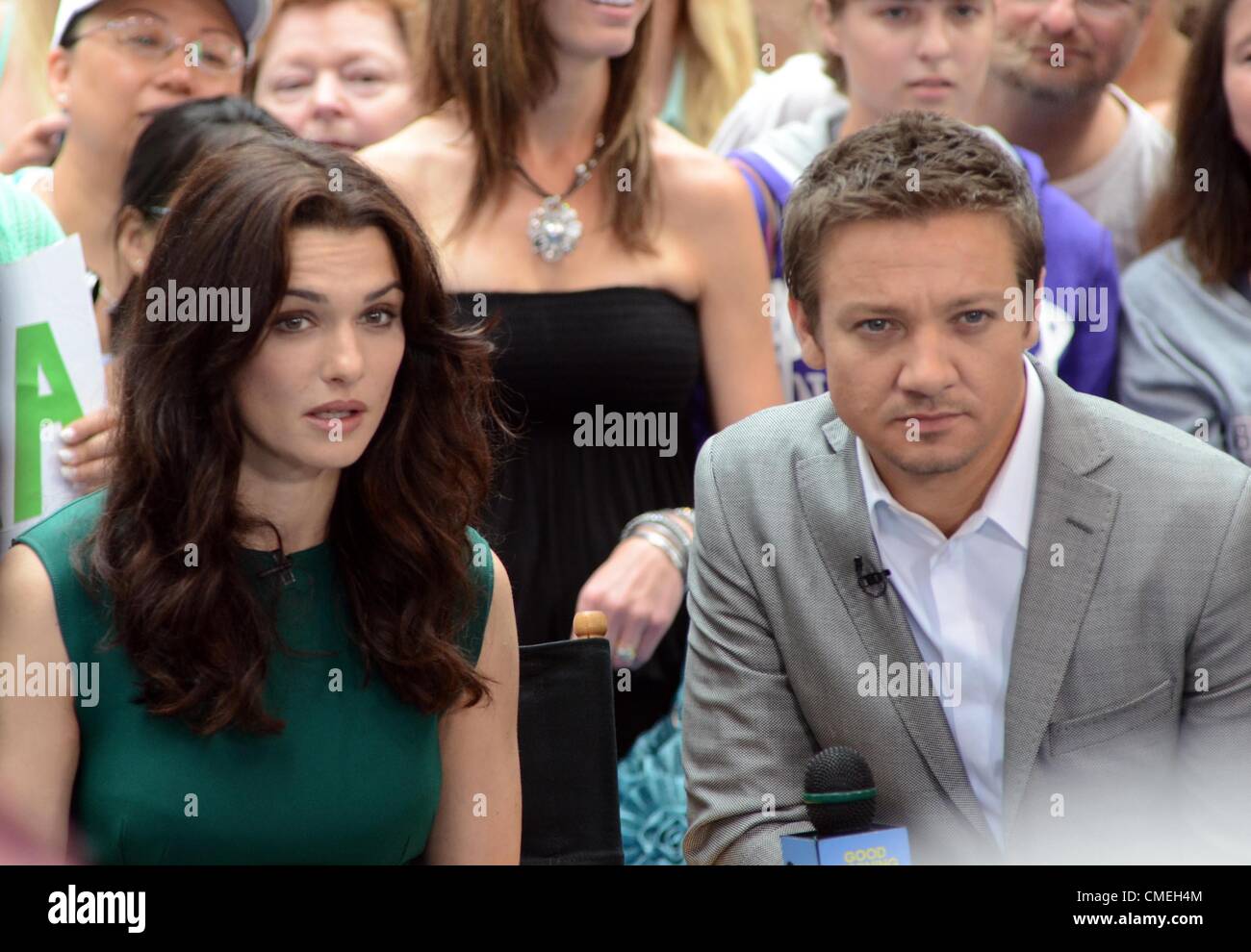 Rachel Weisz, Jeremy Renner at talk show appearance for GOOD MORNING ...