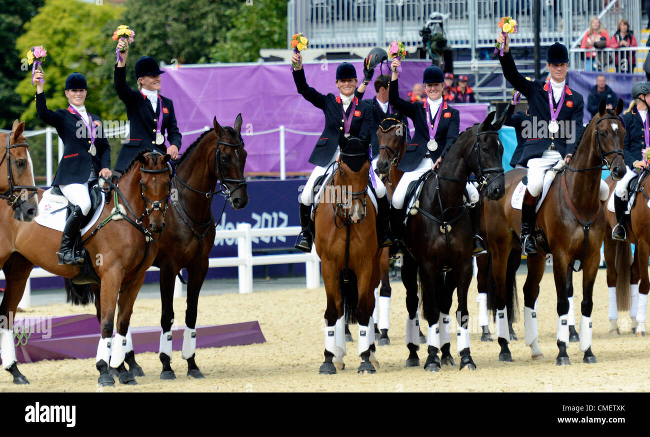 The british equestrian team l r william fox pitt hires stock