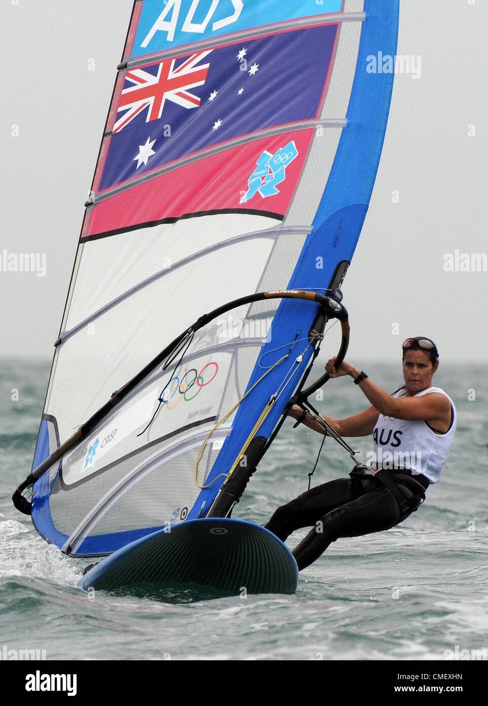 London 2012 Olympics Sailing, action during the London 2012 Olympic