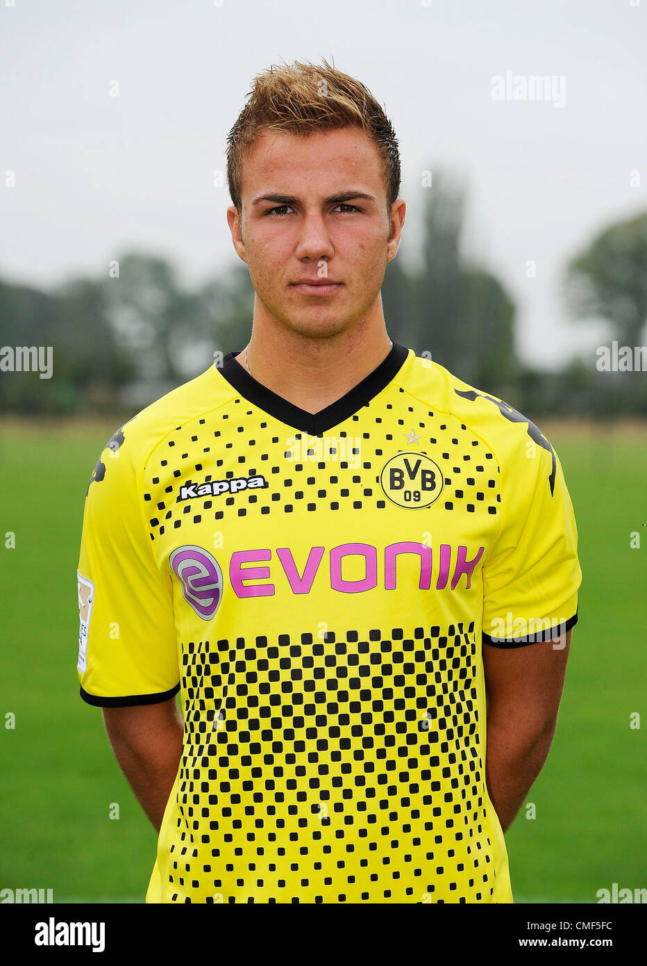 1st Aug 2012. Mario Götze (Goetze), Borussia Dortmund Stock Photo