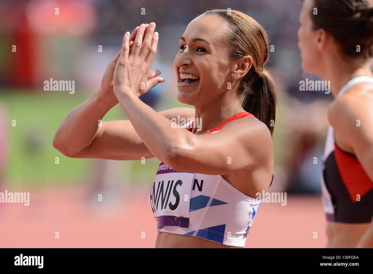 LONDON ENGLAND UK August 3rd 2012 Jessica Ennis Of Great Britain london-england-uk-august-3rd-2012-jessica-ennis-of-great-britain