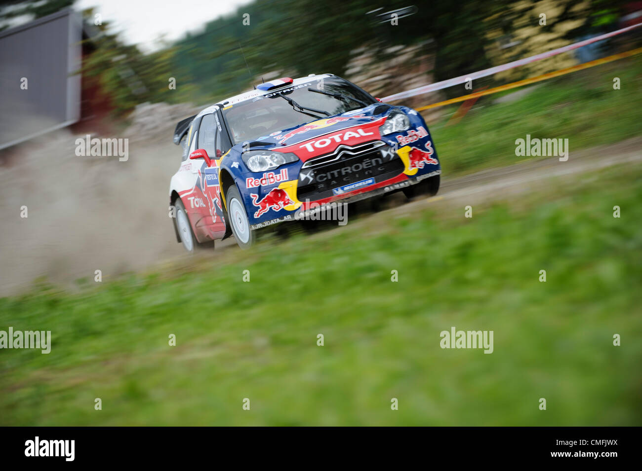 28 Jari HUTTUNEN (FIN), Antti LINNAKETO (FIN), SKODA FABIA, RC2, Rally2,  action during the Rally Finland 2023, 9th round of the 2023 WRC World Rally  Car Championship, from August 3 to 6