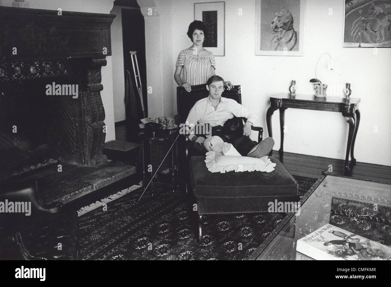 RICHARD THOMAS with wife Alma Gonzales.(Credit Image Â© Shepard