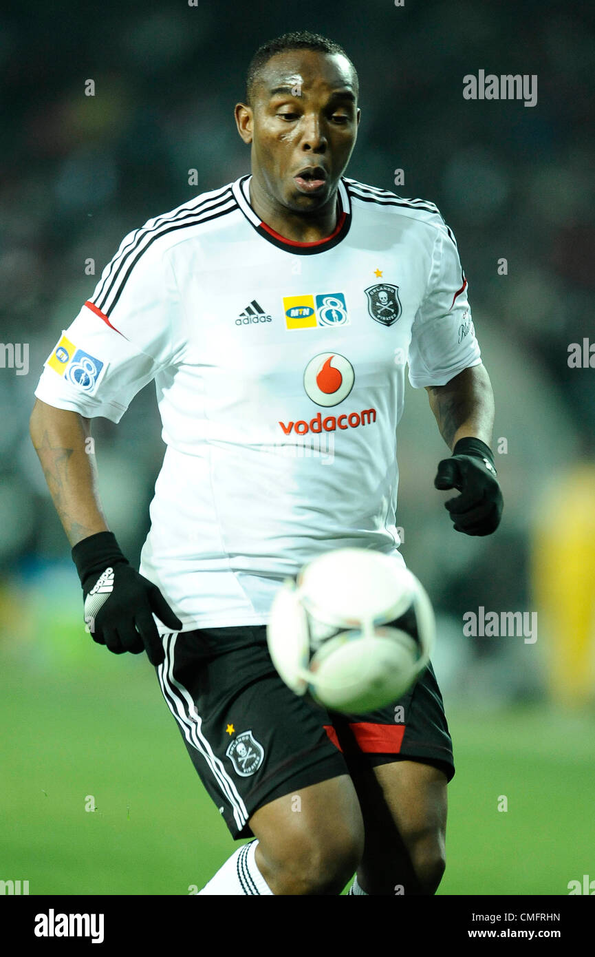 SOWETO, SOUTH AFRICA - AUGUST 03, Benni McCarthy during the MTN 8