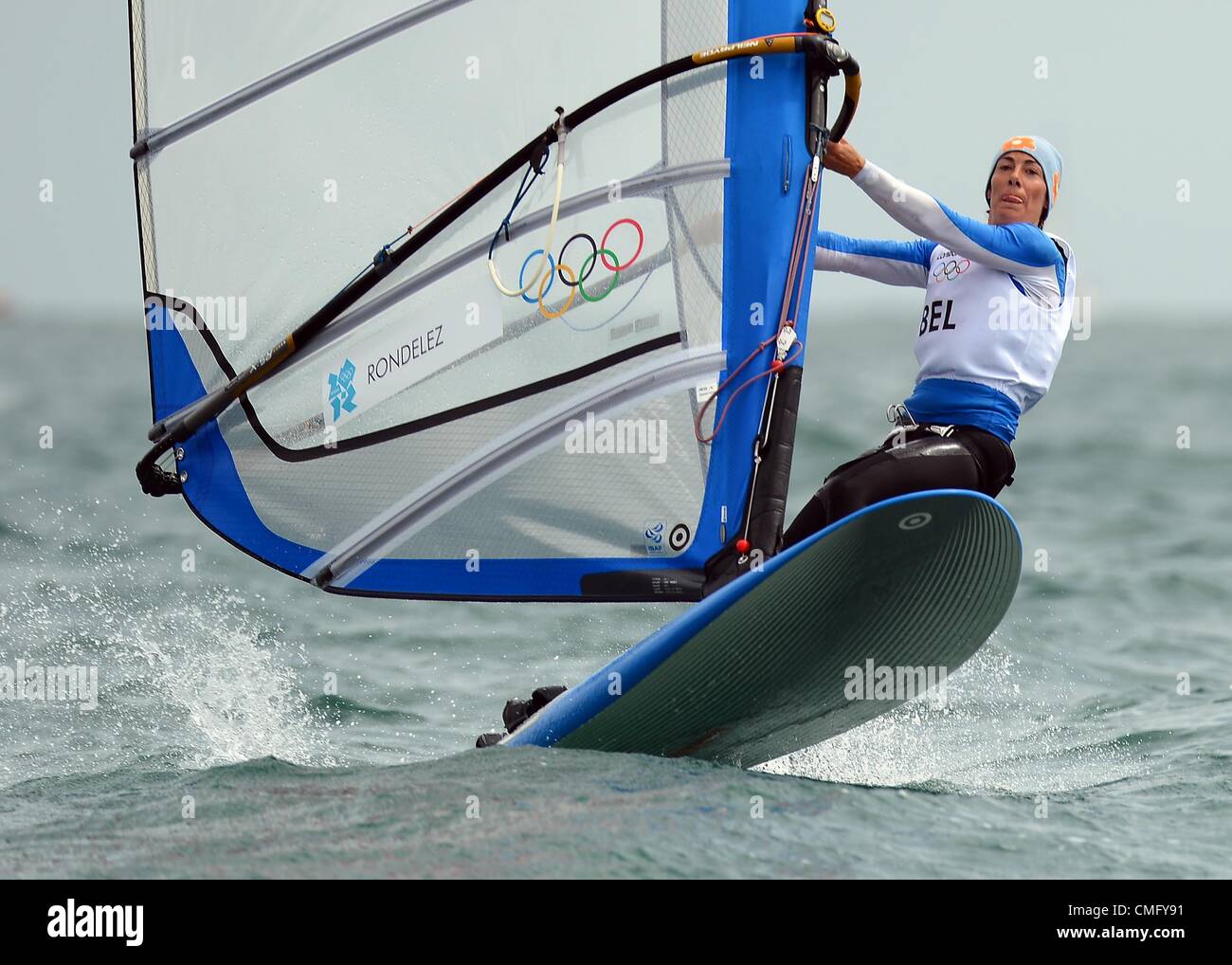 Olympic Sailing, action during the London 2012 Olympic Games at the