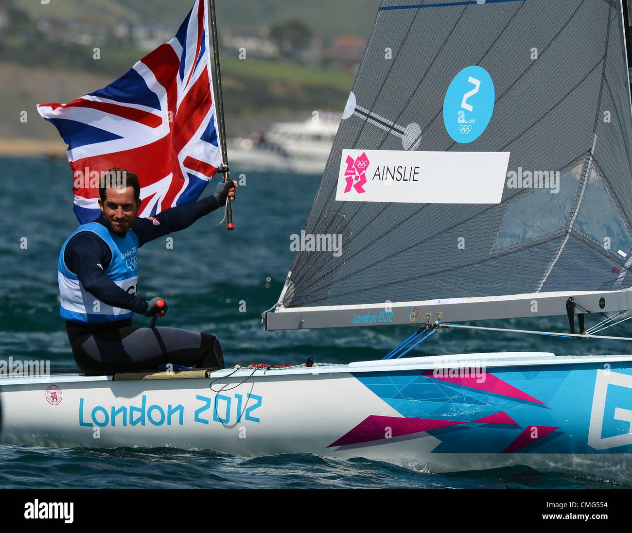 Olympic Sailing, action during the London 2012 Olympic Games at the