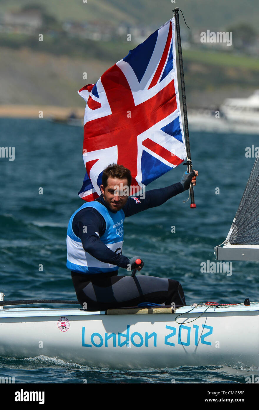 Olympic Sailing, action during the London 2012 Olympic Games at the