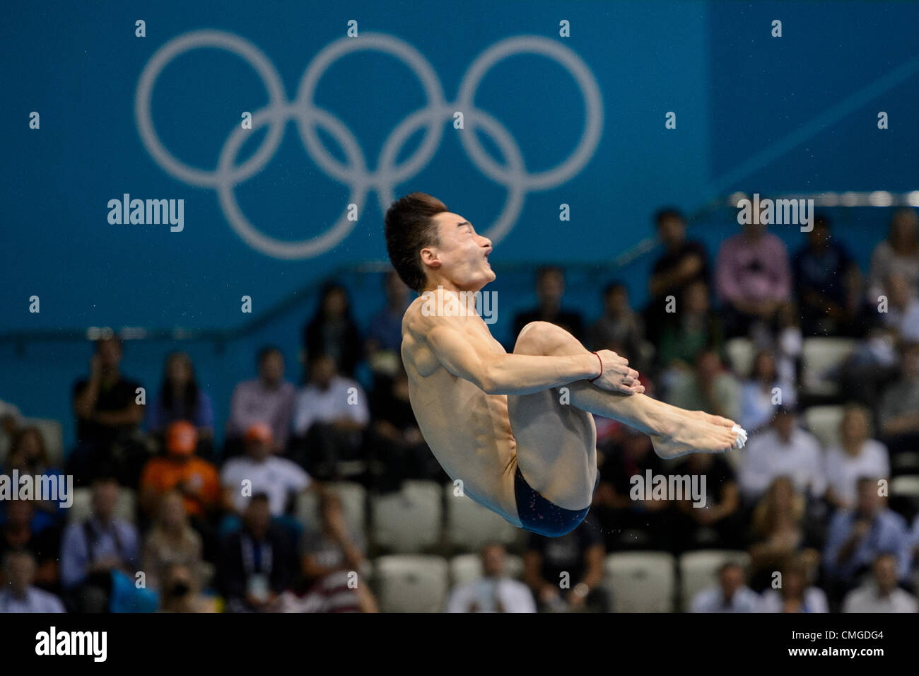 06.08.2012 Stratford, England. Chinas Kai Qin (CHN) competes in the