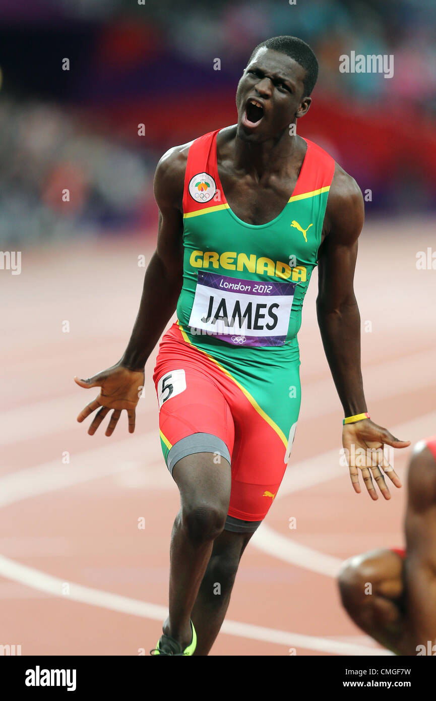KIRANI JAMES 2012 OLYMPIC GAMES Stock Photo Alamy