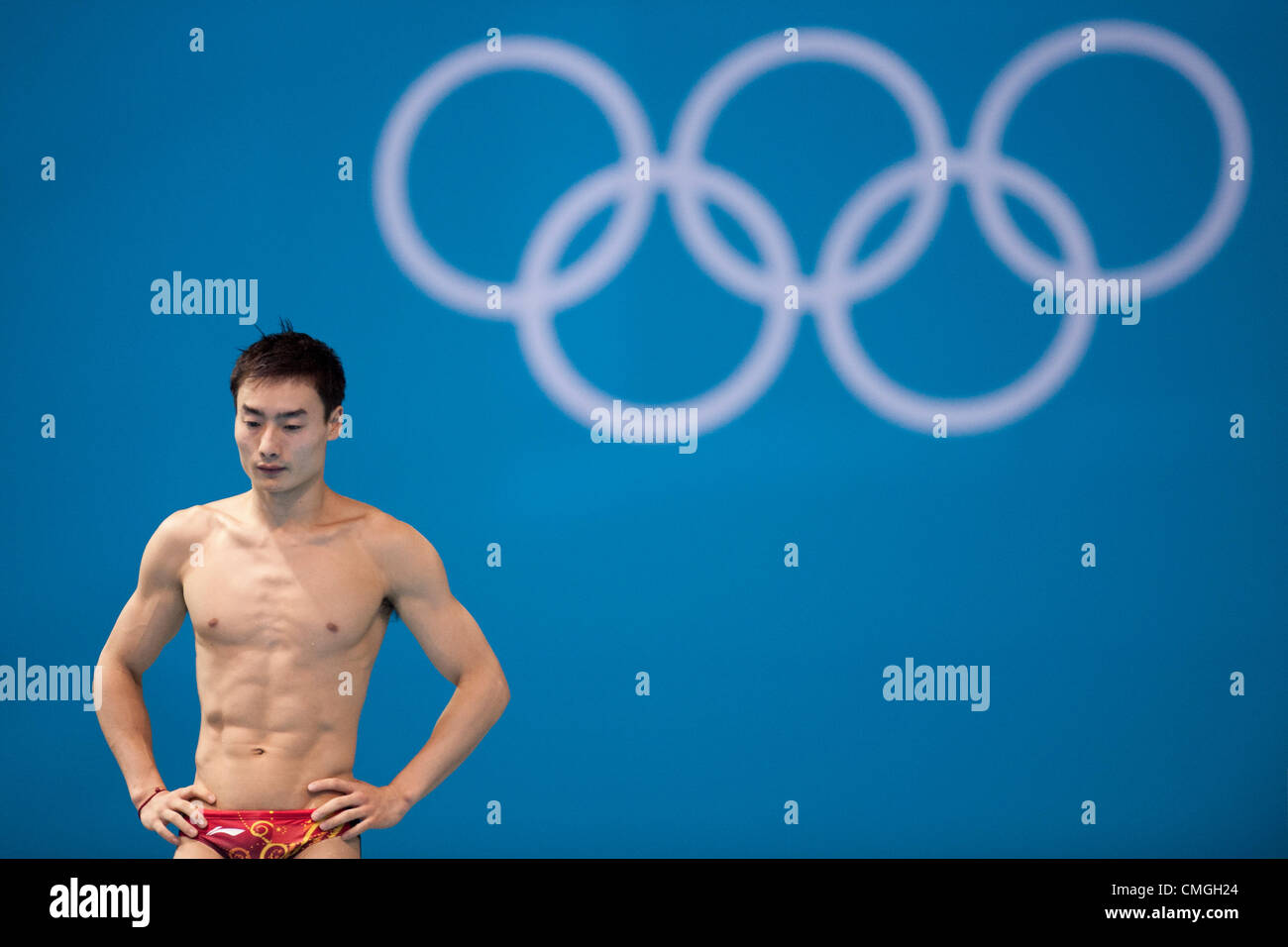7th Aug 2012. 07.08.2012 Stratford, England. Kai Qin (CHN) competes in ...