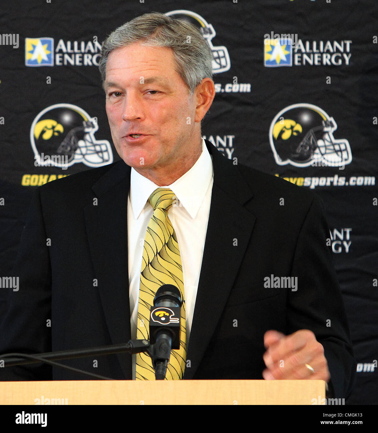 University iowa head coach kirk hires stock photography and images Alamy