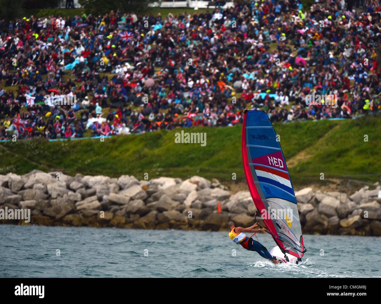 Olympic Sailing, action during the London 2012 Olympic Games at the