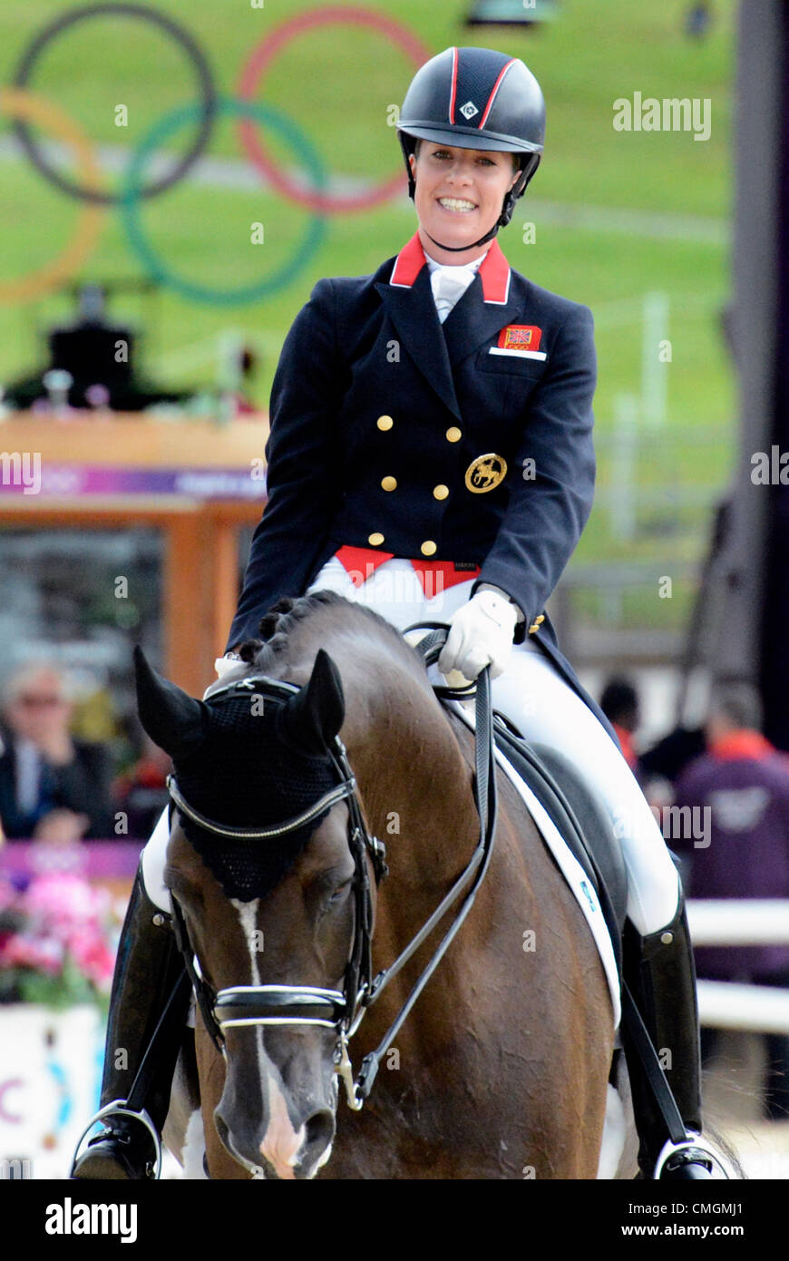 London, UK. 7th August, 2012. Greenwich Park. Olympic Equestrian Team