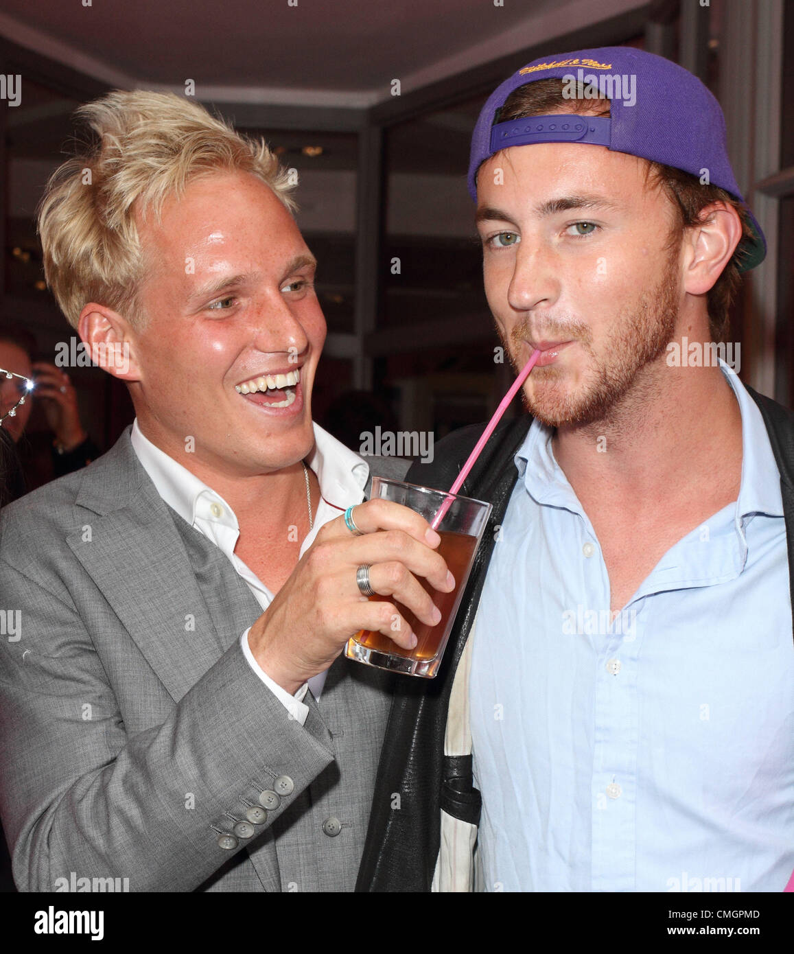 Jamie Laing and Francis Boulle at the Launch Party for 'Candy Kittens