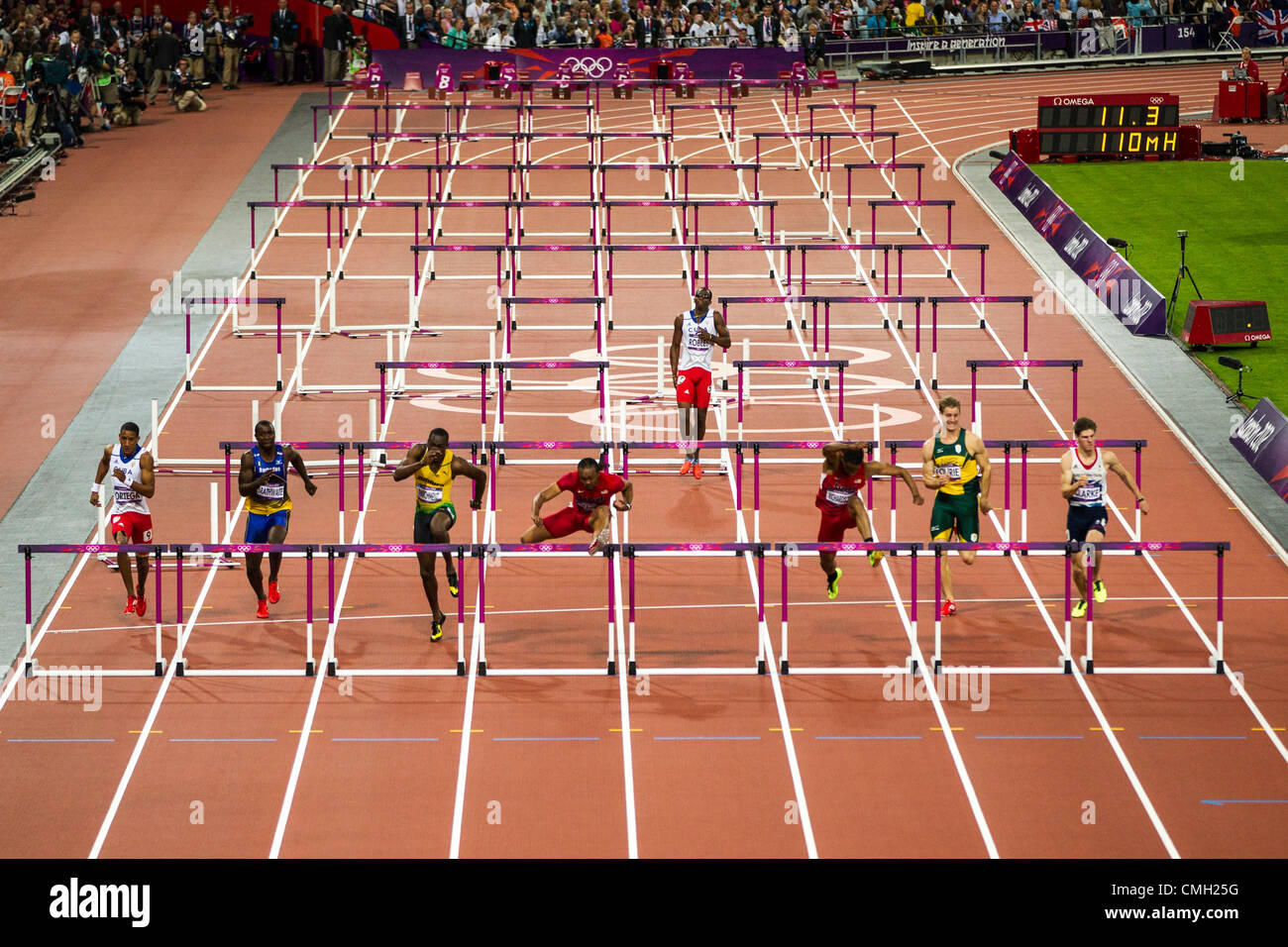 Track And Field Hurdles Olympics