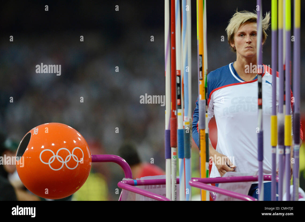 Women's Javelin Throw Final, Barbora Spotakova (CZE), 2012 Summer