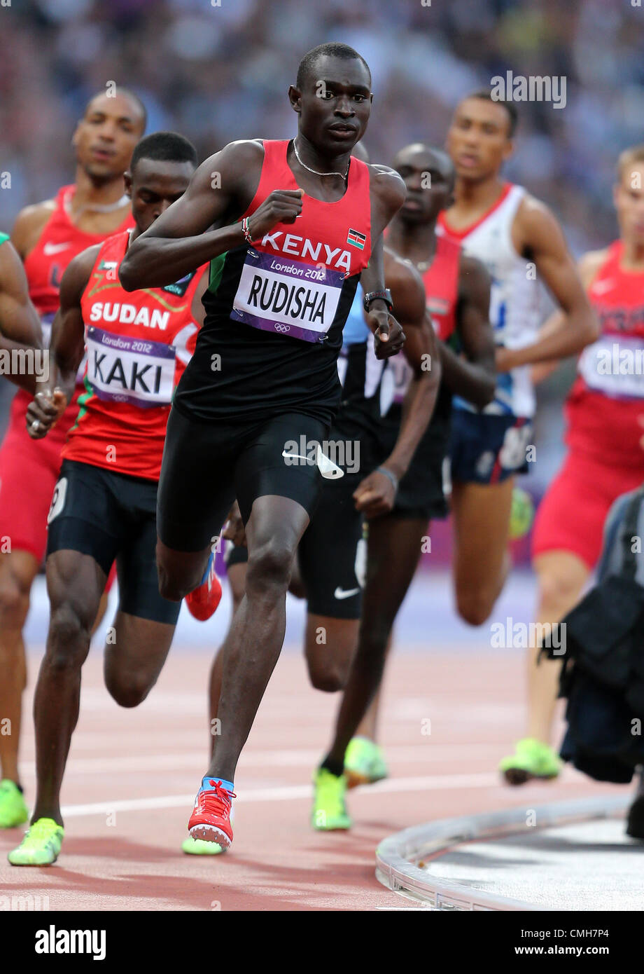 DAVID LEKUTA RUDISHA 2012 OLYMPIC GAMES Stock Photo - Alamy