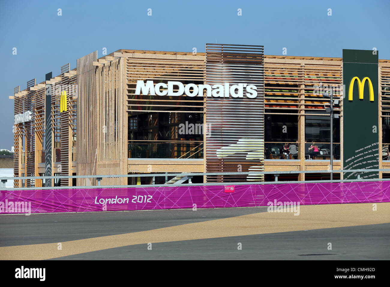Olympic zone london 2012 mcdonalds