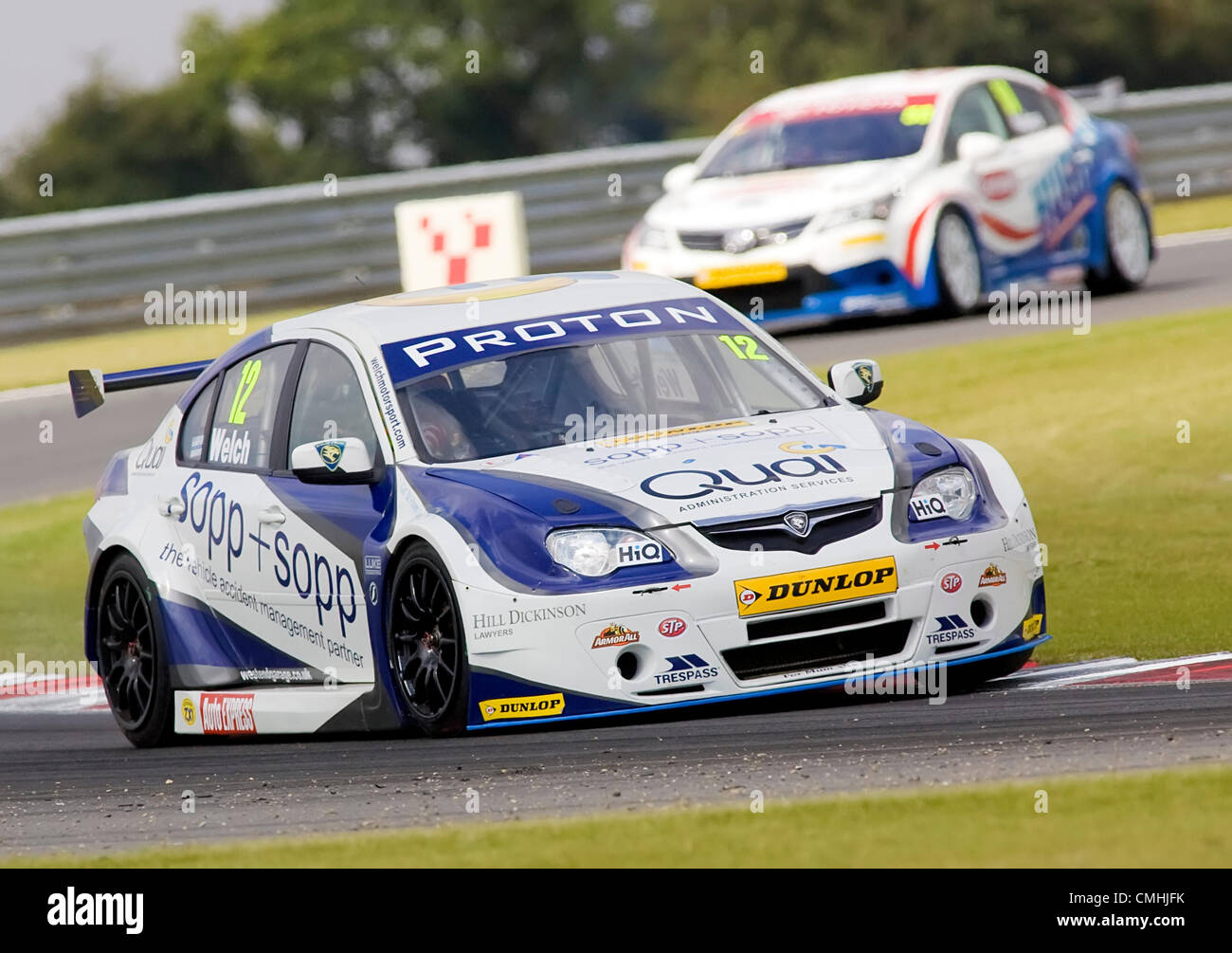 11.08.2012, Norfolk, England, Daniel Welch driving the Welch Motorsport Proton Persona rounds