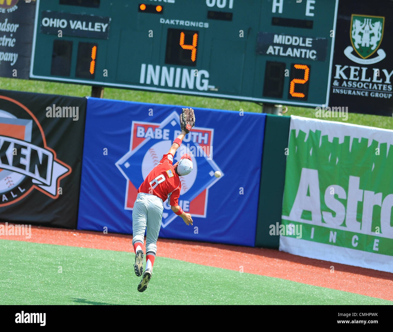 Aug. 12, 2012 - Aberdeen, Maryland, U.S. - Scenes from the Cal Ripken ...