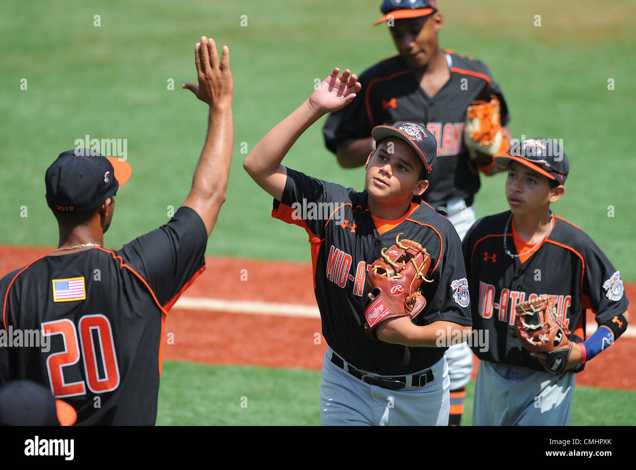 Aug. 12, 2012 - Aberdeen, Maryland, U.S. - Scenes from the Cal Ripken ...