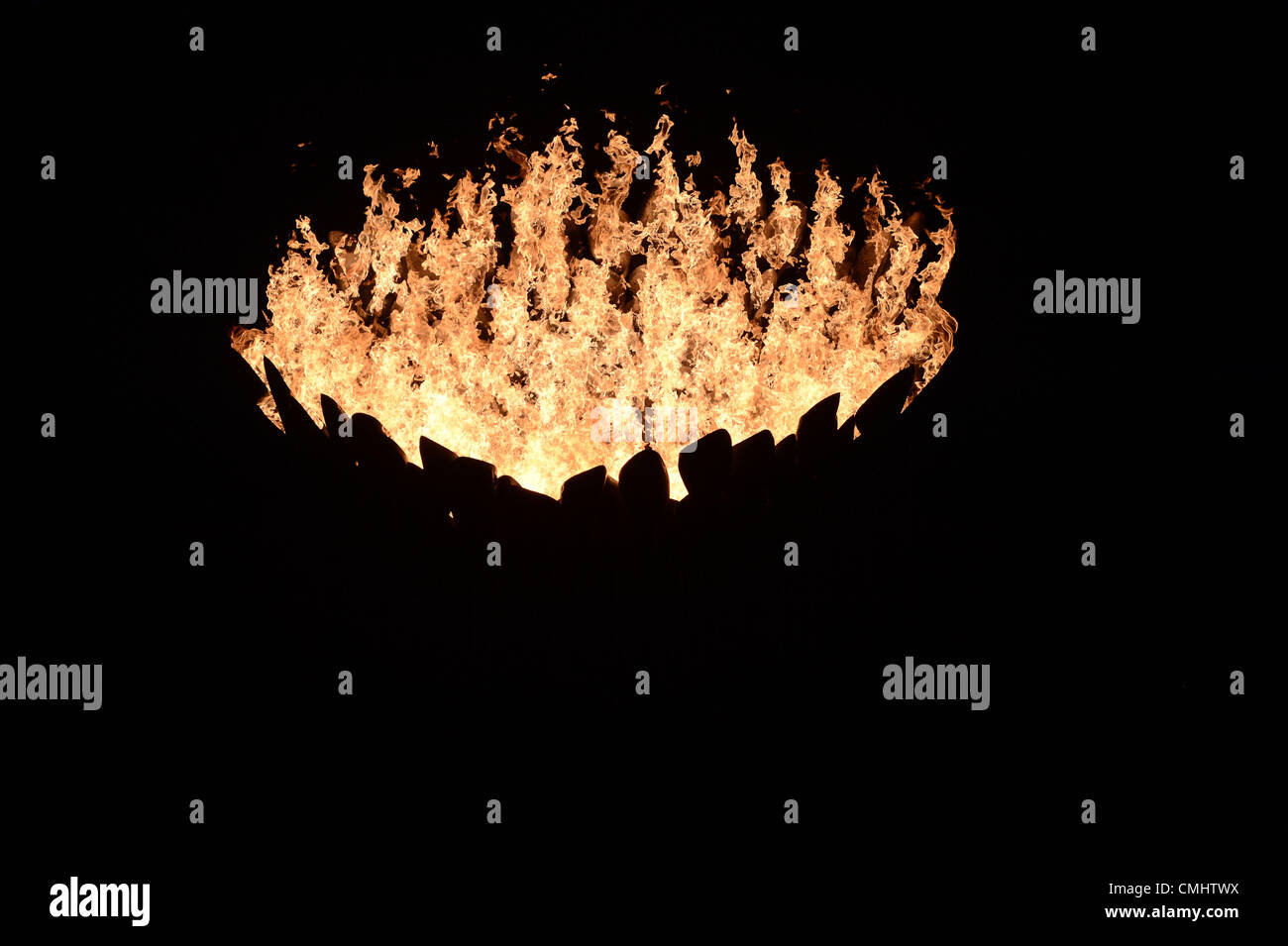 LONDON, ENGLAND - AUGUST 12, during the closing ceremony of the London 2012 Olympic Games at the Olympic Park stadium, on August 12, 2012 in London, England Photo by Roger Sedres / Gallo Images Stock Photo