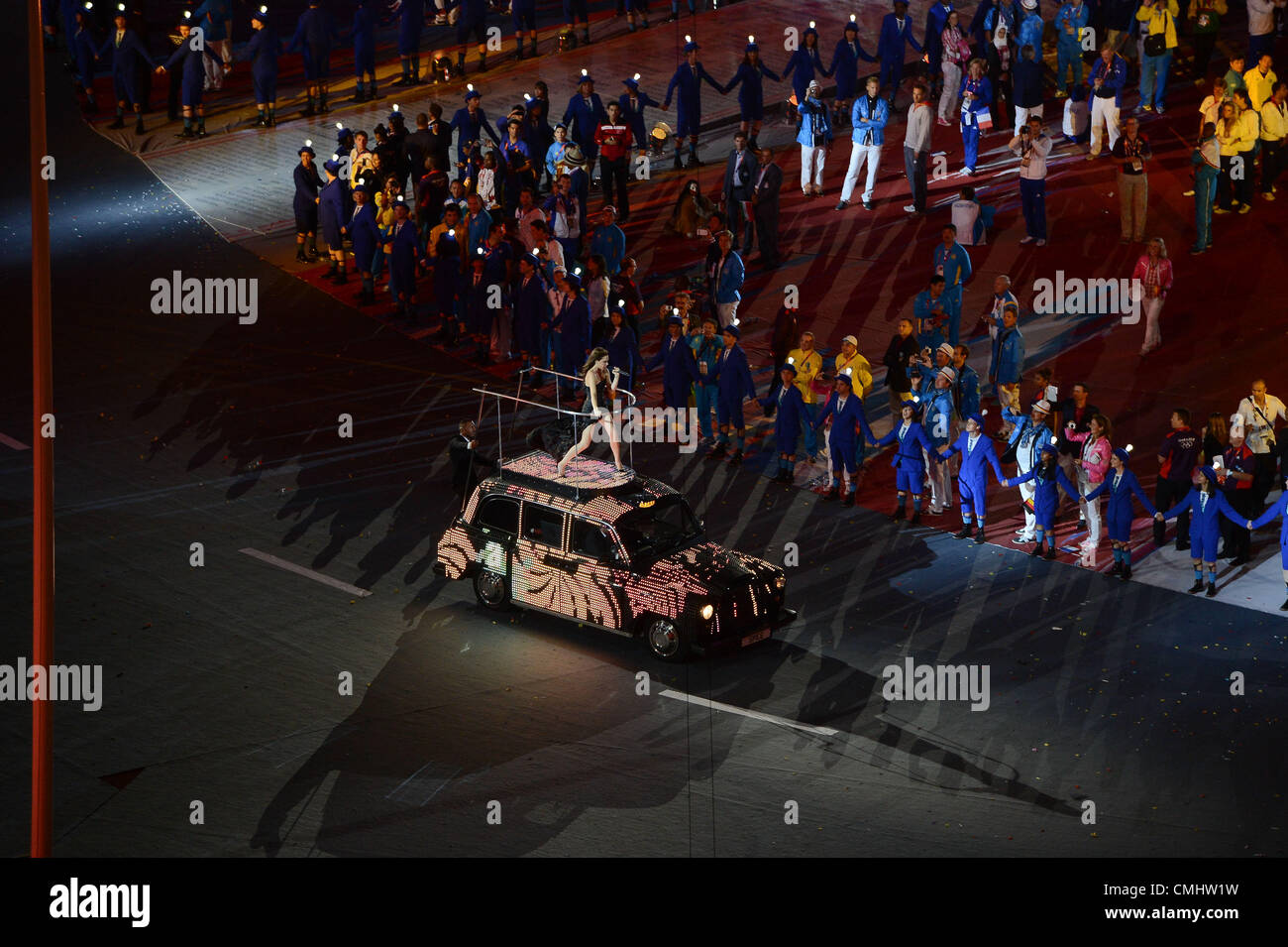 The closing ceremony of the London 2012 Olympic Games on 12 August 2012 ...