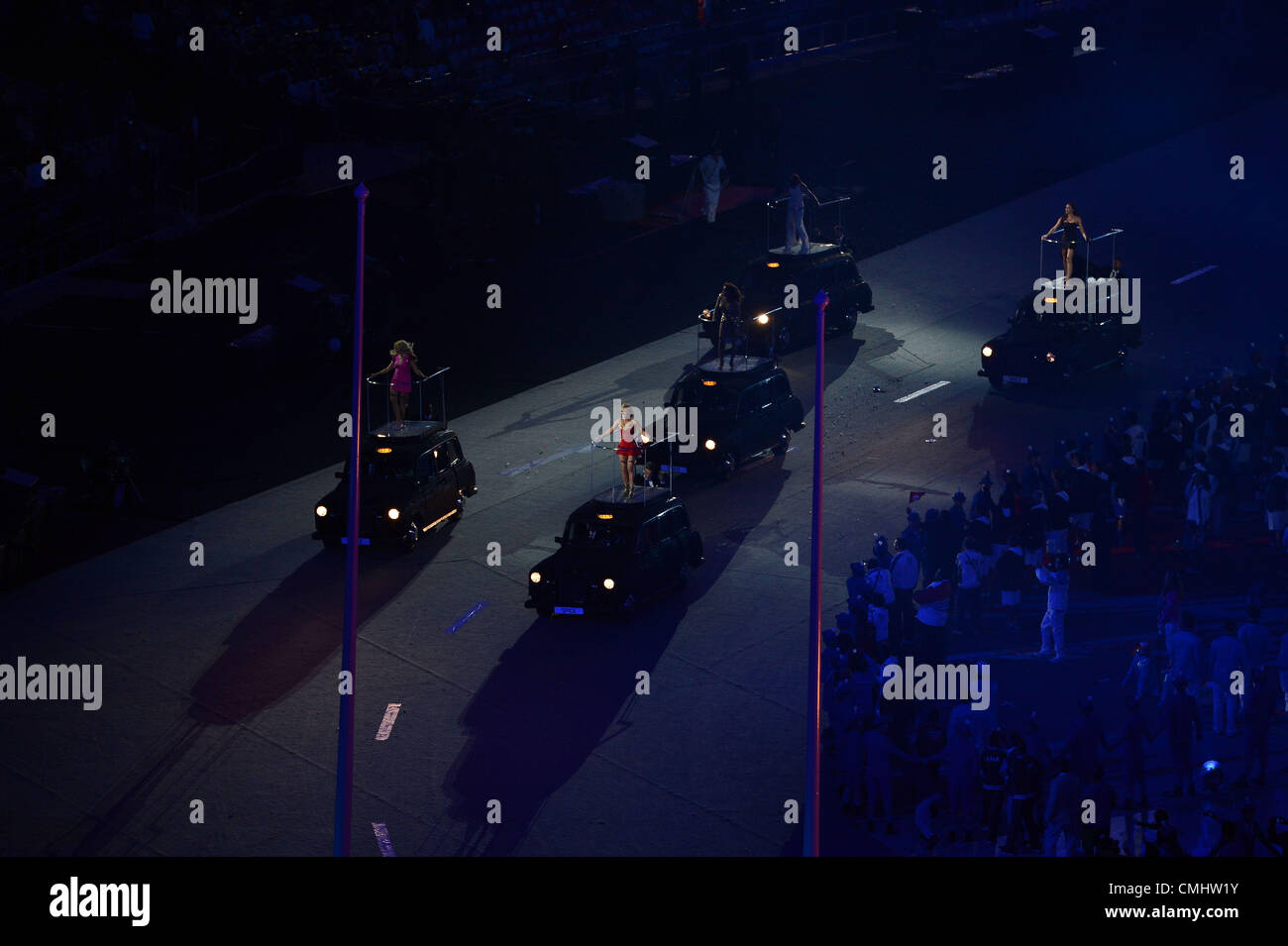 The closing ceremony of the London 2012 Olympic Games on 12 August 2012 ...